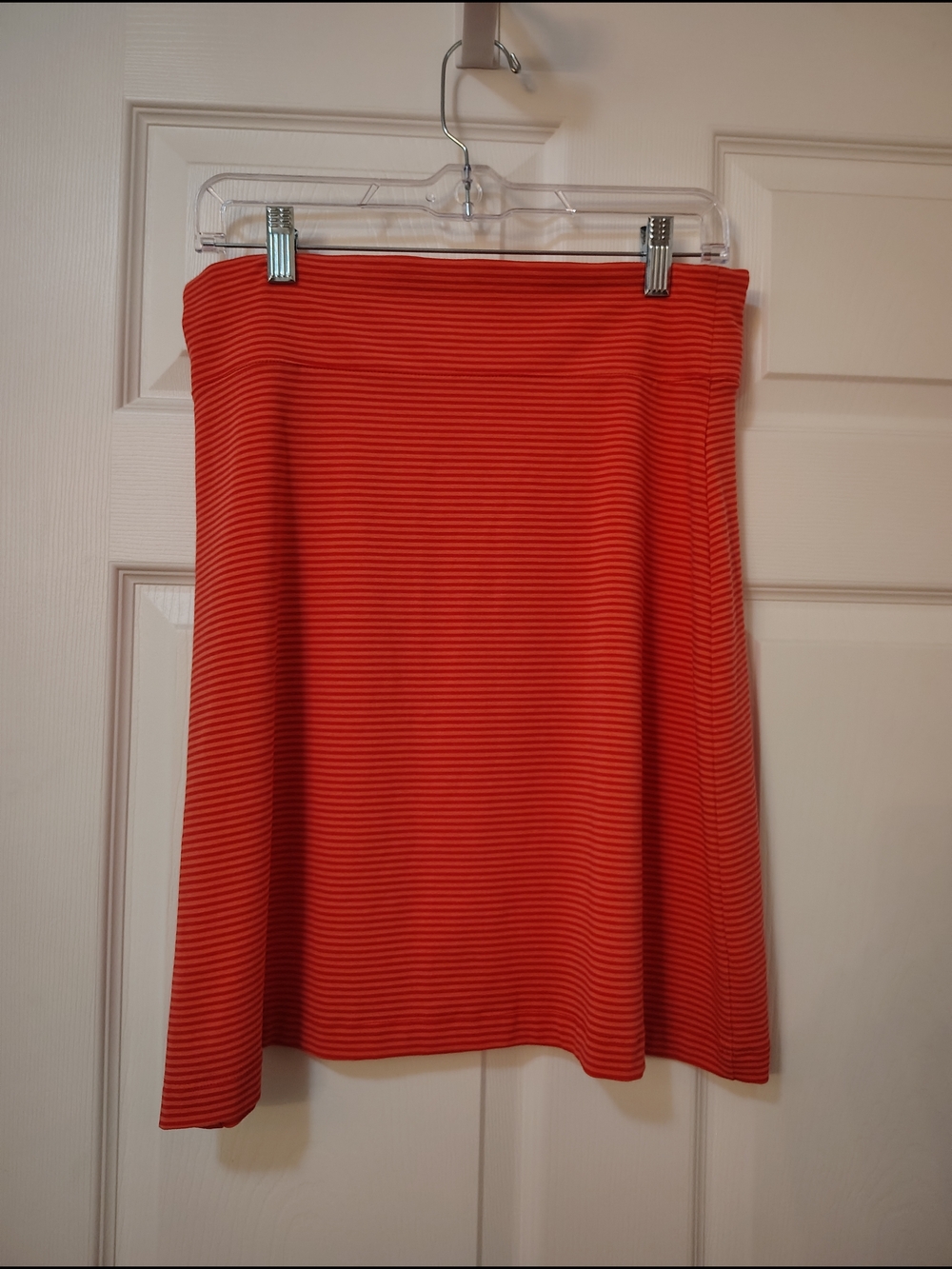 Eddie Bauer Orange And Pink Athletic Midi Skirt